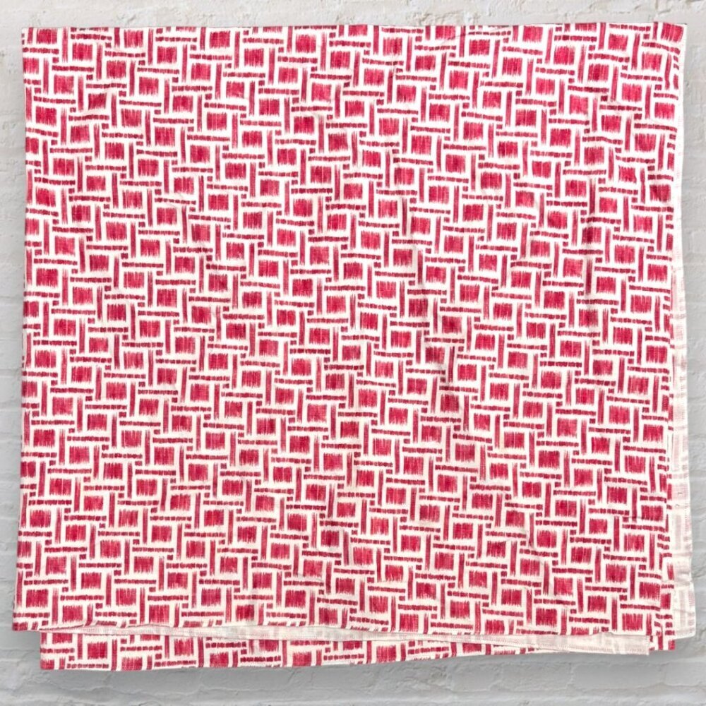 Brunschwig & Fils Designer Mira Print Petal Fabric 54" x 54" Upholstery Square